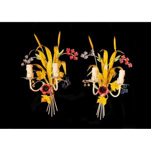 Pair Of Wall Lights 