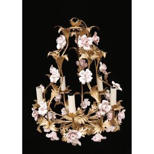 Flower Chandelier, 20th Century
