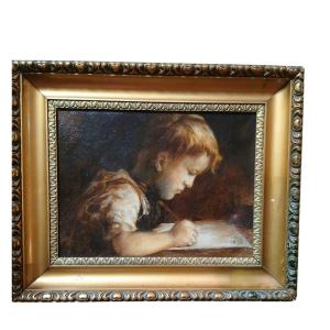 Child Portrait Painting