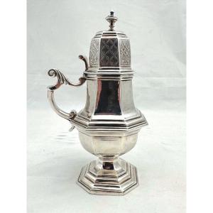 Silver Mustard Pot, 18th Century, Brussels 1730-35