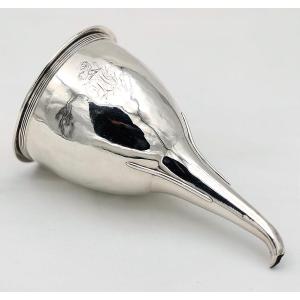 Solid Silver Wine Funnel, George III, Stephen Adams 1799 - London
