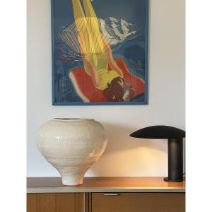 Ceramic Vase By Hugo Joirkin, 20th-century Ceramist 