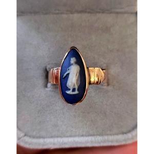 Napoléan 111 Ring - Gold Cameo