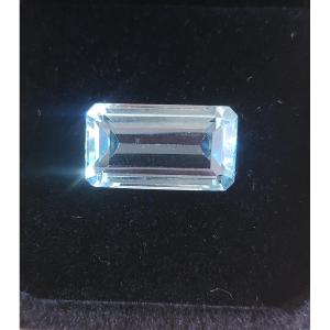 Aquamarine Stone, Emerald Cut,  Approximately 6.5ct 