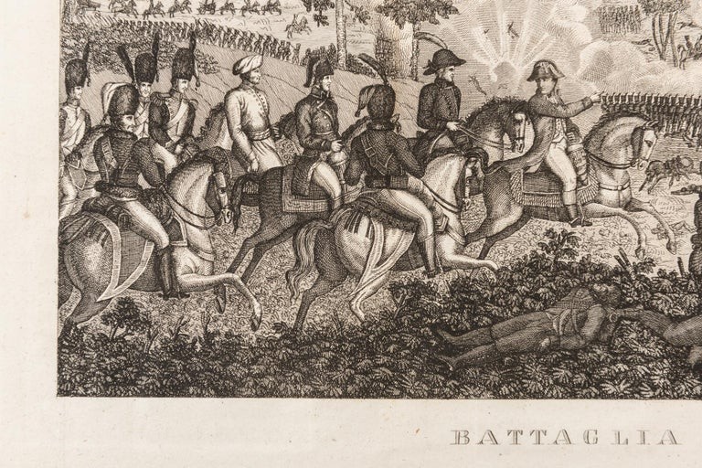 Vecchia incisione della battaglia di Marengo (14 giugno 1800)-photo-4