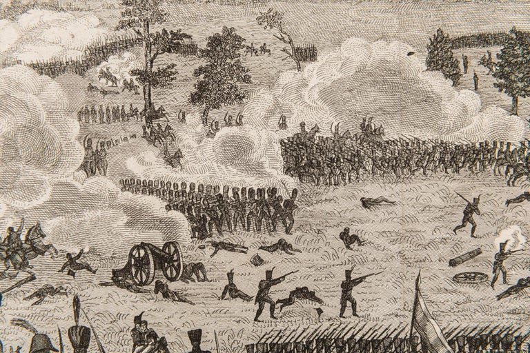 Vecchia incisione della battaglia di Marengo (14 giugno 1800)-photo-6