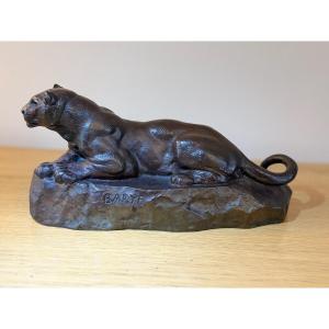 Antoine-louis Barye - Panther Of Tunis