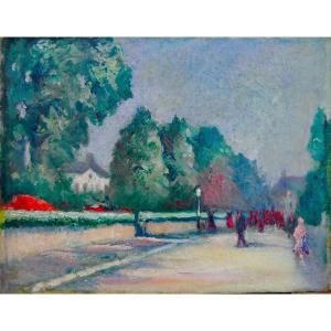 Hst Painting Early 20th Century Post-impressionism The Ballad