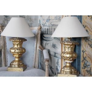 Pair Of Vase Lamps