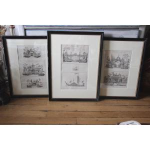 Chinese Architecture Engravings