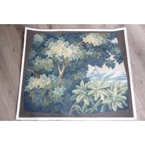 Greenery Tapestry Cardboard