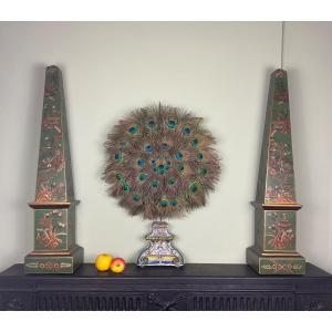 Important Pair Of Obeslisks