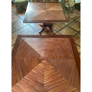 Two Large Square Tables