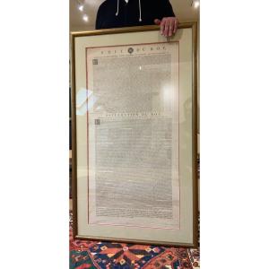 Important 17th Century Poster 