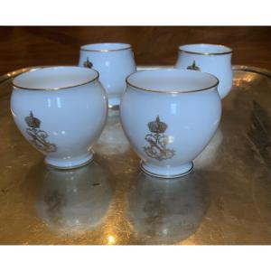 Four Napoleon III Period Cream Pots