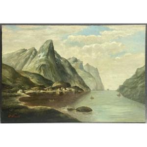 Landscape, Late 19th Century, Signed