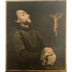 19th Century School: Saint Francis Of Assisi