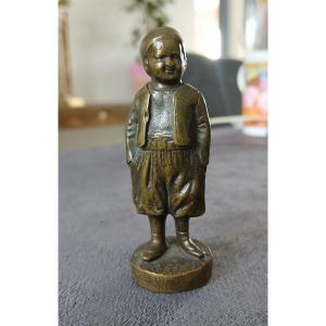 Very Nice Little Orientalist Bronze - Child