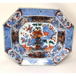 Hollow Dish Imari Nabeshima Japan 18th Century Rich Decor