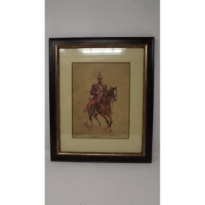 Watercolor By Pierre Petit Gérard