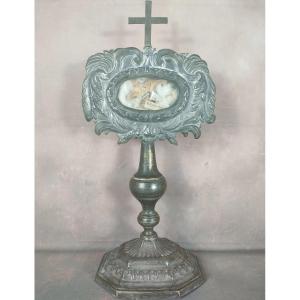Reliquary 18th XVIIIth St Benedict And St Palais Martyrs