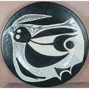 Jacques Pouchain Ceramic Plate Dieulefit Workshop