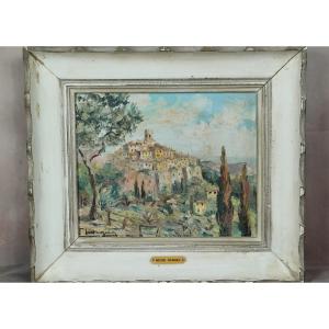 Early Spring In St Paul De Vence Henri Edouard Bargin