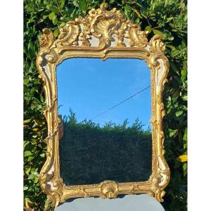 Louis XV Style Giltwood Mirror