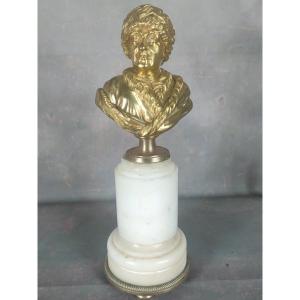 Rousseau Gilded Bronze  