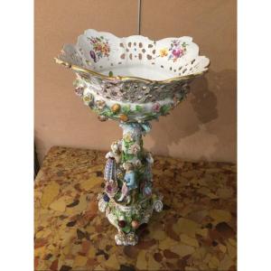 Large Especially In Saxon Porcelain