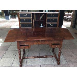 Original Large 19th Century Mahogany Sloping Desk