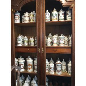 New Collection Of Antique Medicine Jars (ii)