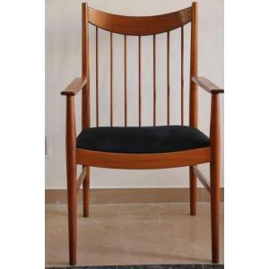 Rosewood Armchair By Arne Vodder For Helge Sibast (1908-1985)