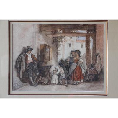 Italian Watercolor (pair)