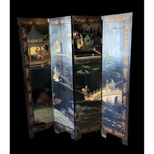 1930s Chinese Double Sided Screen