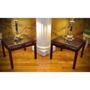 Pair Of Ends Of Sofa Pierre Vandel Circa 1980