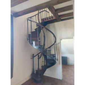 19th Century Hollow Core Staircase