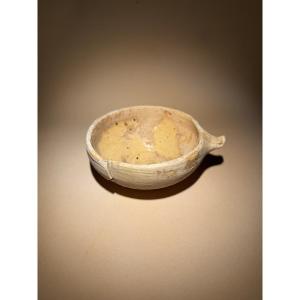 Medieval Glazed Earthenware Drinking Cup - 15th Century