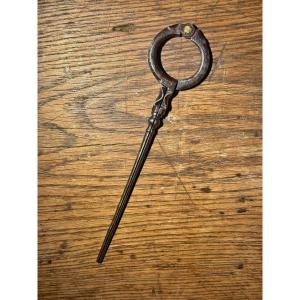 Marine Chart Compass In Wrought Iron - 18th Century