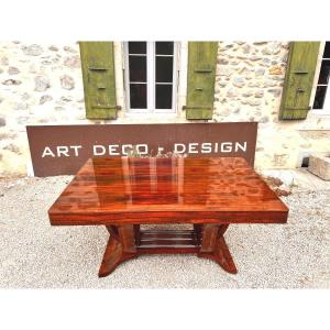 Rio Rosewood Art Deco Dining Table