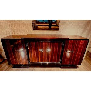 Art Deco Sideboard In Macassar Ebony