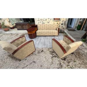 Cozy Living Room And Art Deco Armchairs