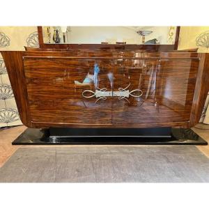 Art Deco Sideboard In Rio Rosewood