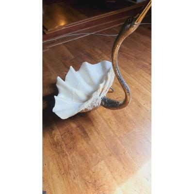 Stoup On Foot And Art Deco Deco