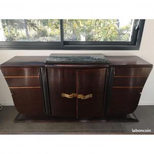 Art Deco Sideboard In Macassar Ebony