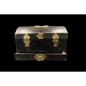 Leather Secretary Desk Box