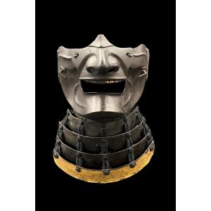 Mempo, Samurai Mask, Japan Edo Period (1603-1868)