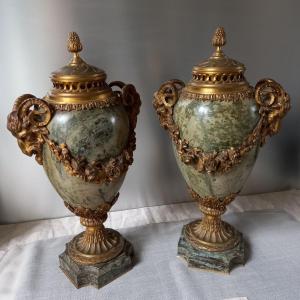 Pair Of Cassolettes - Maison Jollet Et Cie