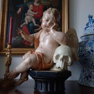 Angel And Vanity, 17th Century 