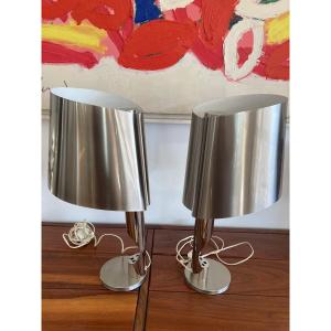 Pair Of Lamps By Georges Mathieu